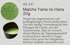 Matcha Yame No Hana